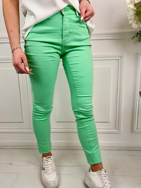 Jeans Blush Vert