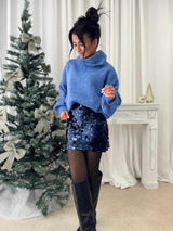 Jupe Festive Bleue