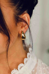 Boucle d'Oreille Nina - Or et Argent