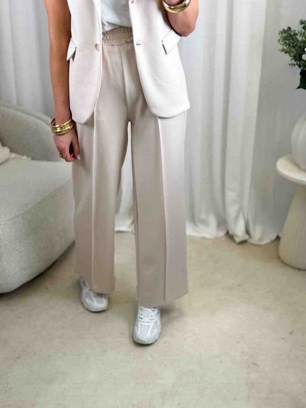 Pantalon Caroline Beige