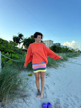 Pull Raoul Orange - GINETTE MIAMI