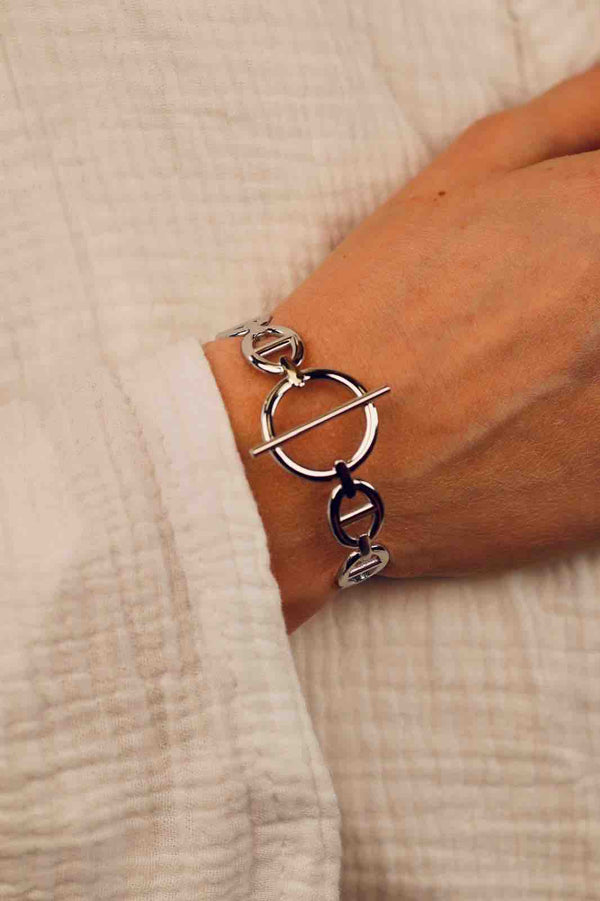 Bracelet Théa - Or et Argent