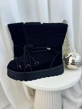 Moonboots Noire (Taille Petite)