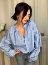 Chemise Vichy Bleue