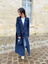 Trench Noé Bleu Marine