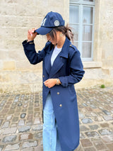 Trench Noé Bleu Marine