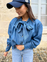 Blouse Capucine Bleue