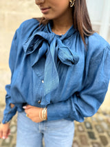 Blouse Capucine Bleue