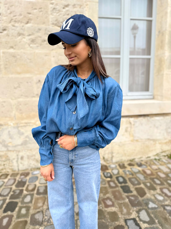 Blouse Capucine Bleue