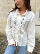 Chemise Zelie Beige