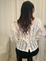 Blouse Inaya Blanche - Reversible