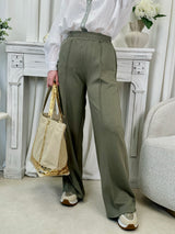 Pantalon Caroline Kaki