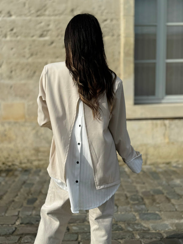 Blazer Leann Beige