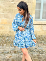 Robe Justine Bleue