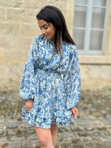 Robe Justine Bleue