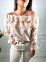 Blouse Come Beige Rosé