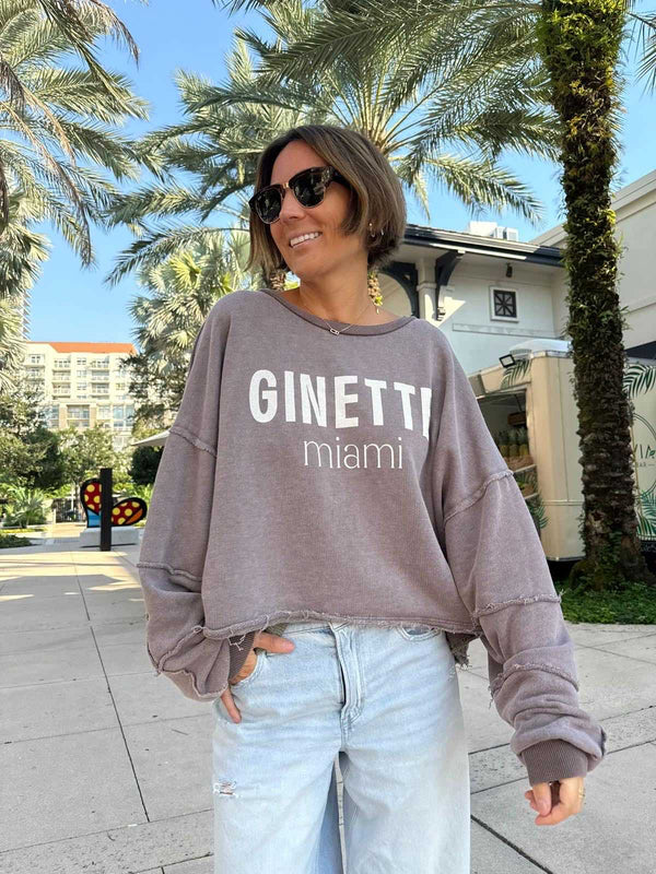 Sweat Ginette Miami - Macchiato