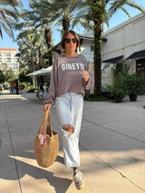 Sweat Ginette Miami - Macchiato