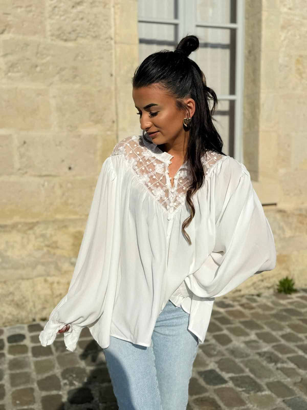 Chemise Joy Blanche