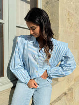 Chemise Emma Bleue