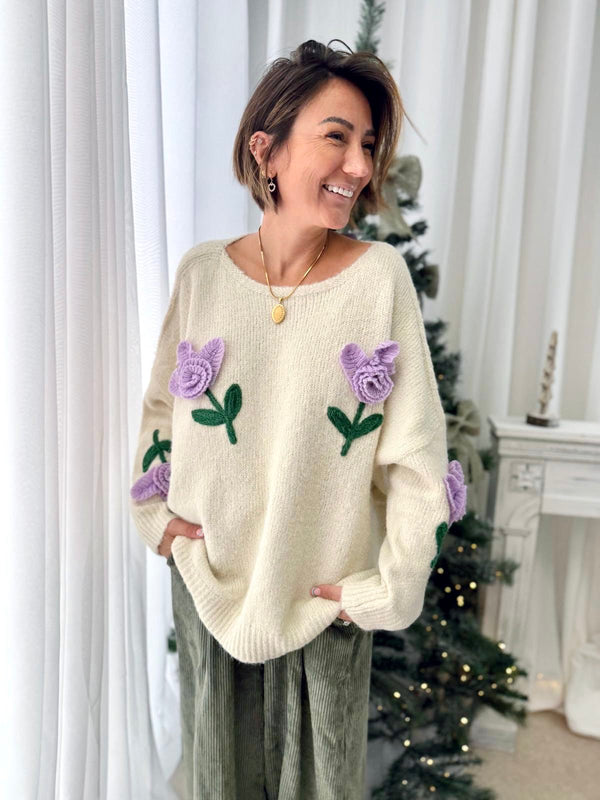 Pull Suzy Purple - GINETTE MIAMI