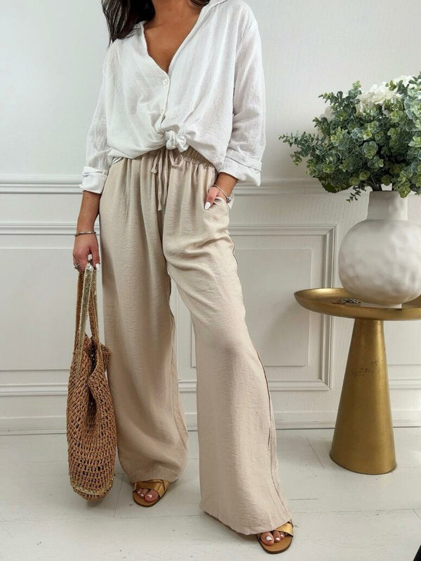 Pantalon Lee Beige (Longueur Petite)