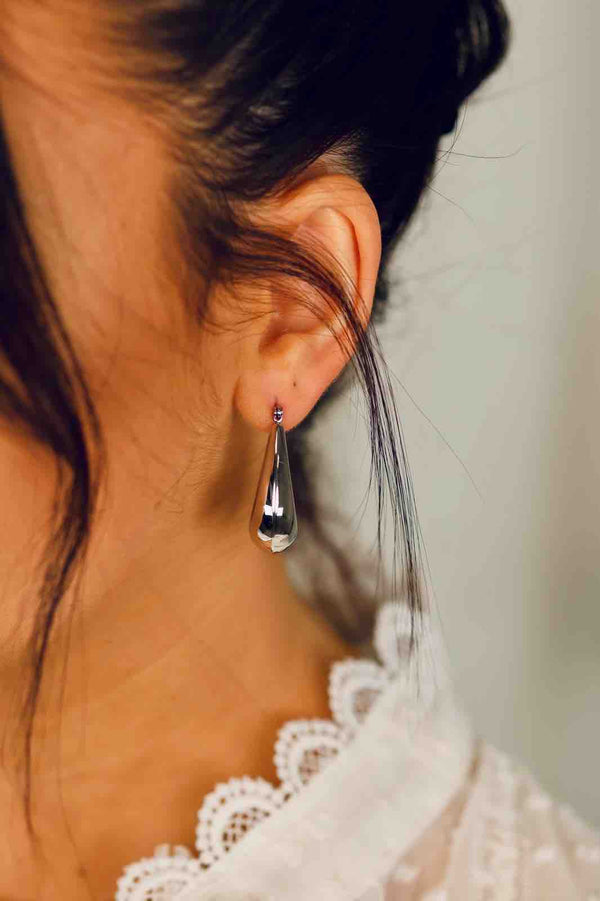 Boucle d'Oreille Mila - Or et Argent