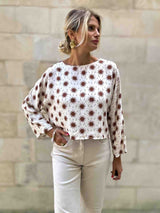 Blouse Sol Beige - Creation Le Dressing de Cloé