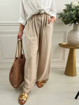 Pantalon Lee Beige (Longueur Petite)